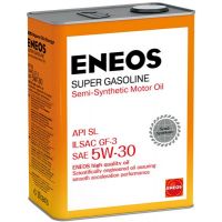Моторное масло ENEOS Super Gasoline SL 5W-30, 4л.