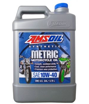 Моторное масло AMSOIL Synthetic Motorcycle Oil SAE 10W-40 (3,784л)