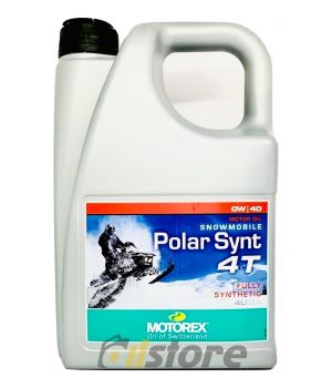 Моторное масло MOTOREX SNOWMOBILE POLAR SYNT 4T 0W-40, 4л
