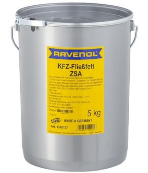 Смазка для централизованных систем RAVENOL KFZ-Fliessfett ZSA, 5кг