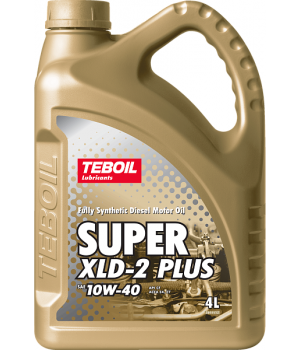 Моторное масло TEBOIL SUPER XLD-2 PLUS 10W-40, 4л