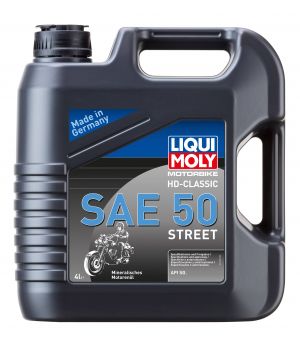 Моторное масло для 4-тактных мотоциклов LIQUI MOLY Motorbike HD-Classic Street 50, 4л