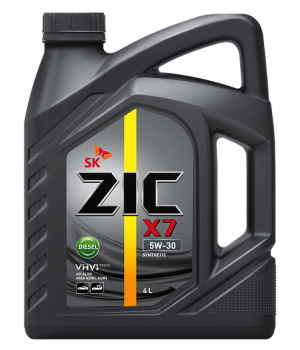 Моторное масло ZIC X7 Diesel 5W-30, 4л.