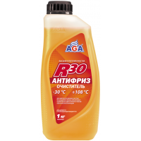 Антифриз-очиститель AGA-R30, -30 °С, готовый к применению, 1кг