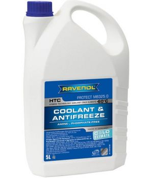 Антифриз RAVENOL HTC Protect MB 325.0 COLD CLIMATE Premix -60C, 5л