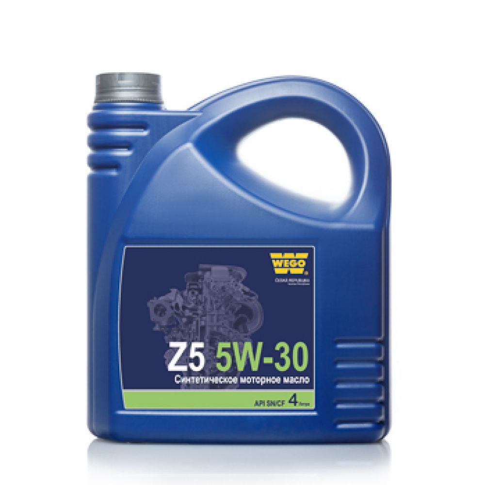 Моторное масло WEGO Z5 5W-30, 4л