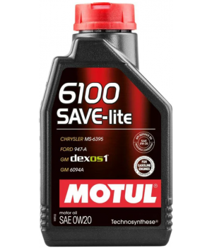 Моторное масло Motul 6100 SAVE-lite 0W-20, 1л