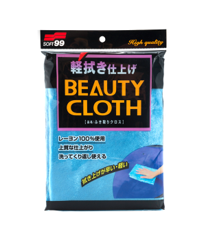 Ткань для полировки автомобиля Soft99 Wipe Cloth Blue, 32х22 см