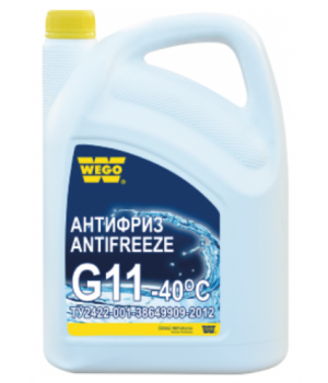 Антифриз зеленый WEGO G11 Ultra, 4,6л