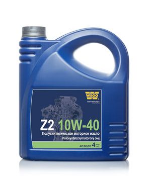 Моторное масло WEGO Z2 10W-40, 4л