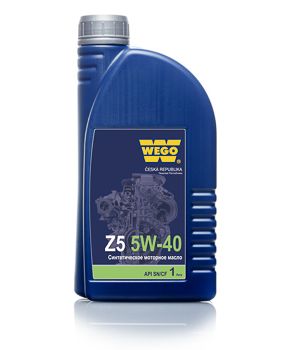 Моторное масло WEGO Z5 5W-40, 1 л