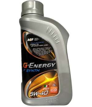 Моторное масло G-Energy F Synth 5W-40, 1л