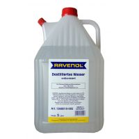 Вода дистиллированная RAVENOL destilliertes Wasser, 5л