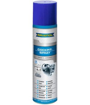 Полироль для пластмасс RAVENOL Cockpit-Spray, 400мл