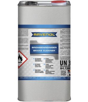 Очиститель тормозной системы RAVENOL Bremsenreiniger, 5л