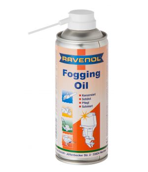 Консервирирующая смазка-спрей для 2Т и 4Т двигателей RAVENOL Fogging Oil, 400мл