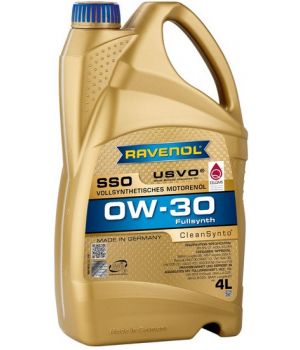 Моторное масло RAVENOL SSO 0W-30, 4л