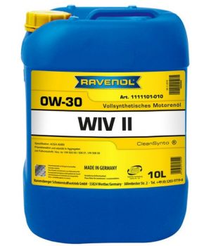 Моторное масло RAVENOL WIV II 0W-30, 10л