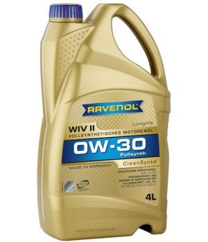 Моторное масло RAVENOL WIV II 0W-30, 4л