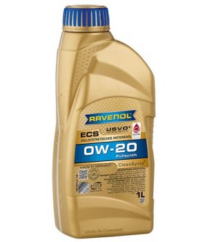 Моторное масло RAVENOL ECS EcoSynth 0W-20, 1л