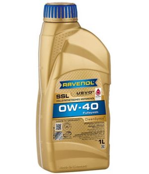 Моторное масло RAVENOL Super Synthetik Oel SSL 0W-40, 1л