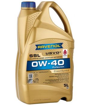 Моторное масло RAVENOL Super Synthetik Oel SSL 0W-40, 5л