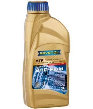 Трансмиссионное масло RAVENOL ATF 8 HP Fluid, 1л
