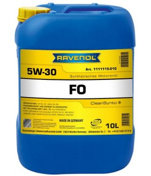 Моторное масло RAVENOL FO 5W-30, 10л