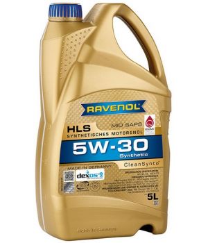Моторное масло RAVENOL HLS 5W-30, 5л