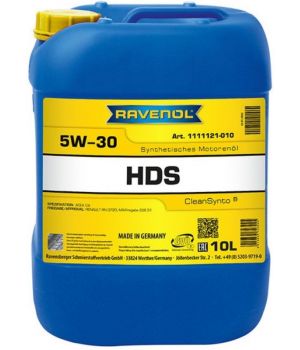 Моторное масло RAVENOL HDS Hydrocrack Diesel Specif 5W-30, 10л