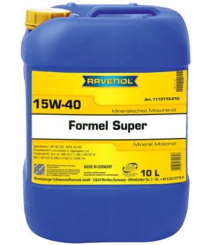 Моторное масло RAVENOL Formel Super 15W-40 SF-CD, 10л