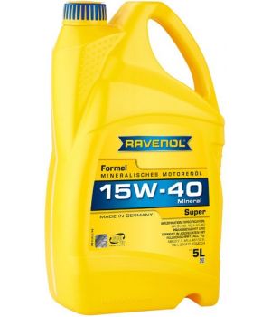 Моторное масло RAVENOL Formel Super 15W-40 SF-CD, 5л