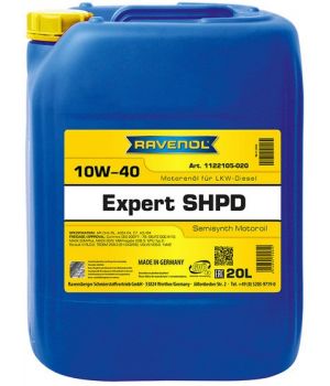 Моторное масло RAVENOL Expert SHPD 10W-40, 20л