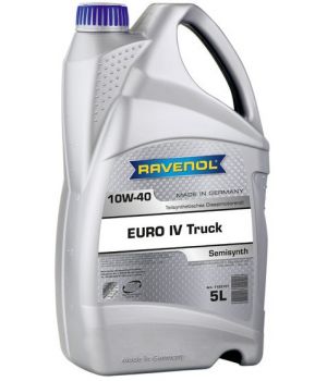 Моторное масло RAVENOL EURO IV Truck 10W-40, 5л