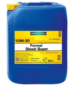 Моторное масло RAVENOL Formel Diesel Super 10W-30, 20л