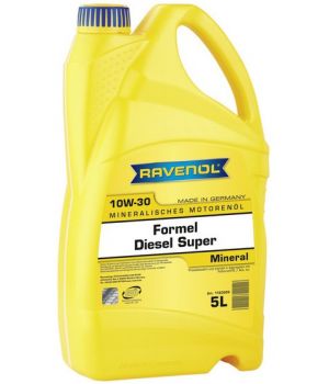 Моторное масло RAVENOL Formel Diesel Super 10W-30, 5л