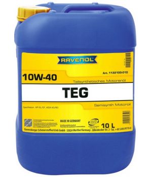 Моторное масло RAVENOL TEG 10W-40, 10л