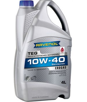 Моторное масло RAVENOL TEG 10W-40, 4л