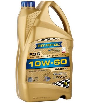 Моторное масло RAVENOL RSS Racing Sport Synto 10W-60, 4л