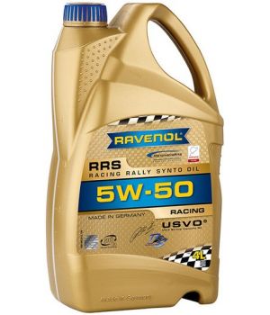 Моторное масло RAVENOL RRS Racing Rally Synto 5W-50, 4л