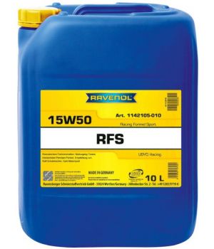 Моторное масло RAVENOL RFS Racing Formel Sport 15W-50, 10л