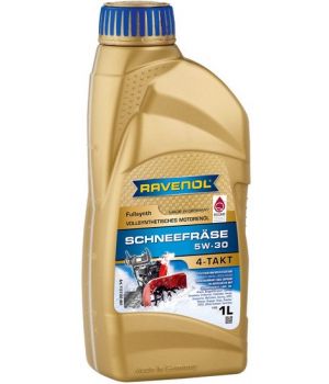 Масло для 4-T снегоуборочной техники RAVENOL Schneefraese 4-Takt 5W-30, 1л