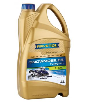 Масло для 4-Такт снегоходов RAVENOL Snowmobiles 4-Takt Fullsynth, 4л