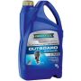 Моторное масло для 2Т лодочных моторов RAVENOL Outboardoel 2T Teilsynth, 5л