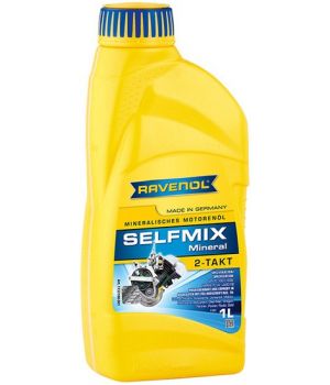 Моторное масло для 2-Такт RAVENOL Selfmix 2T, 1л