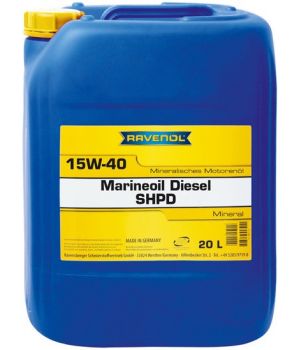 Моторное масло RAVENOL Marineoil Diesel SHPD 15W-40, 20л