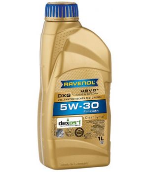 Моторное масло RAVENOL DXG 5W-30, 1л