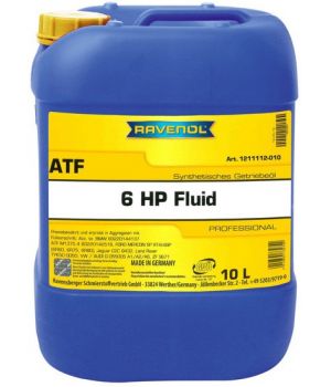 Трансмиссионное масло RAVENOL ATF 6 HP Fluid, 10л