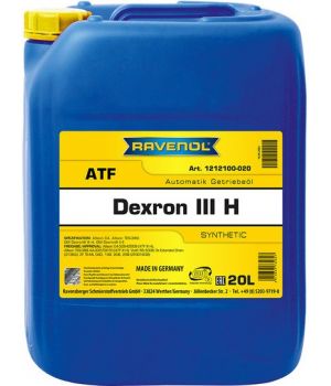Трансмиссионное масло RAVENOL ATF Dexron III H, 20л