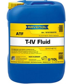 Трансмиссионное масло RAVENOL ATF T-IV Fluid, 10л
